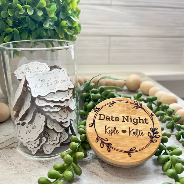 Date Night Jar | Date Jar | Date Night Ideas