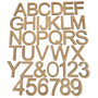 Arial Wood Craft Letters