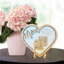 Family Keepsake Heart Puzzle Sign