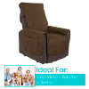 Vive Health Full Chair Incontinence Pads Brown