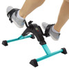 Vive Health Folding Pedal Exerciser Teal Vein