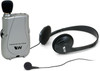 Williams Sound PockeTalker Ultra Duo Sound Amplifier with Headphone & Earbud, Year supply of batteries