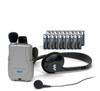 Williams Sound PockeTalker Ultra Duo Sound Amplifier with Headphone & Earbud, Year supply of batteries