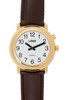 Gold One Button Talking Watch