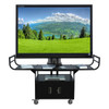 HamiltonBuhl Metal Cart - Holds Up to 80" Flat Panel TV