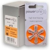 Power One Zinc Air Hearing Aid Batteries (1 Box of 60 Batteries)