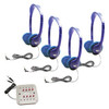 HamiltonBuhl 4 Student Lab Pack with Headphones and Jackbox