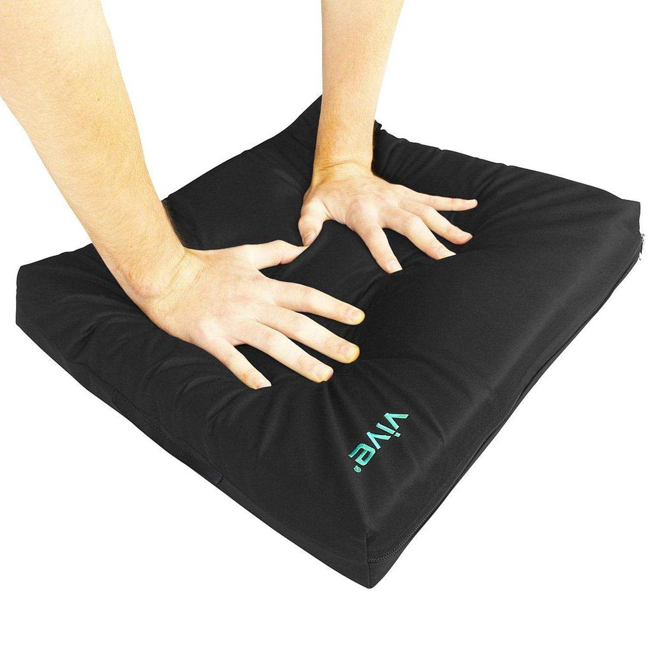 Gel Seat Cushion for Long Sitting - Thick & Extra Large, Gel Cushion for  Wheelchair Soft 