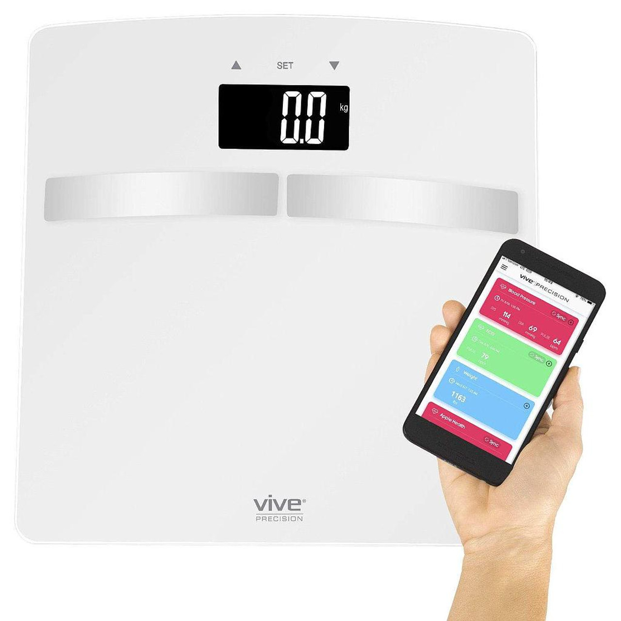 Vive Bariatric Scale Compatible with Smart Devices