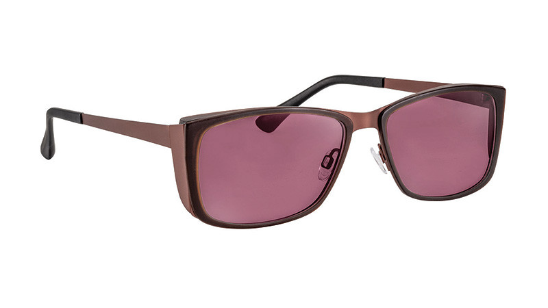 Eschenbach Acunis Fl41 Light Sensitivity Glasses with Brown Stainless