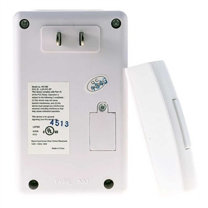 Flashing Wireless Doorbell with Loud Audible Alert Model WC180USL
