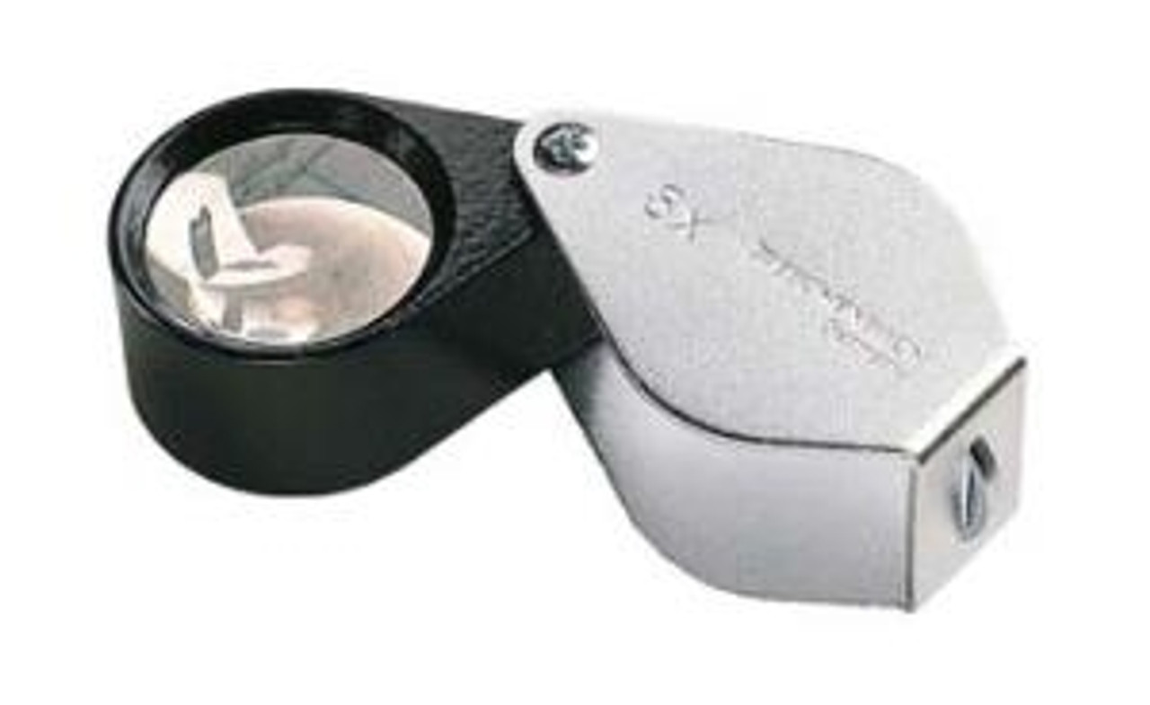 Eschenbach Folding Pocket Magnifier - 20x, 17 mm, Aplanatic Lens