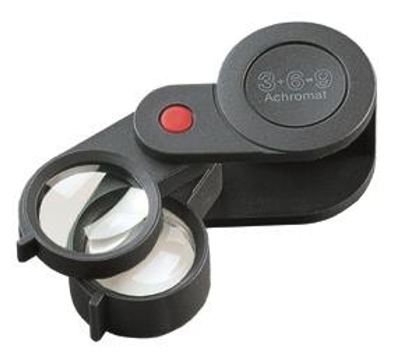 Eschenbach Mobilent Pocket Magnifier - Pocket Magnifying Glass with 4X, 7X,  & 10x Magnification - Compact Folding Pocket Magnifier & Low Vision