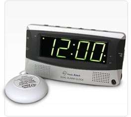 Sonic Alert SBD375SS 2-Alarm Alarm Clock with Bed Shaker | LIBERTY