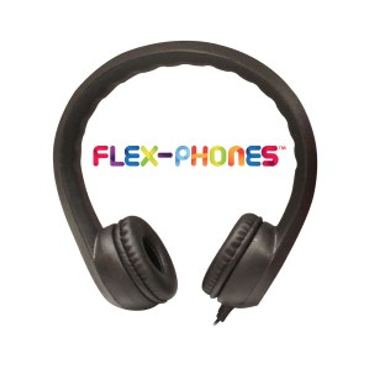 HamiltonBuhl Flex-Phones, Foam Headphones, Black | LIBERTY Health