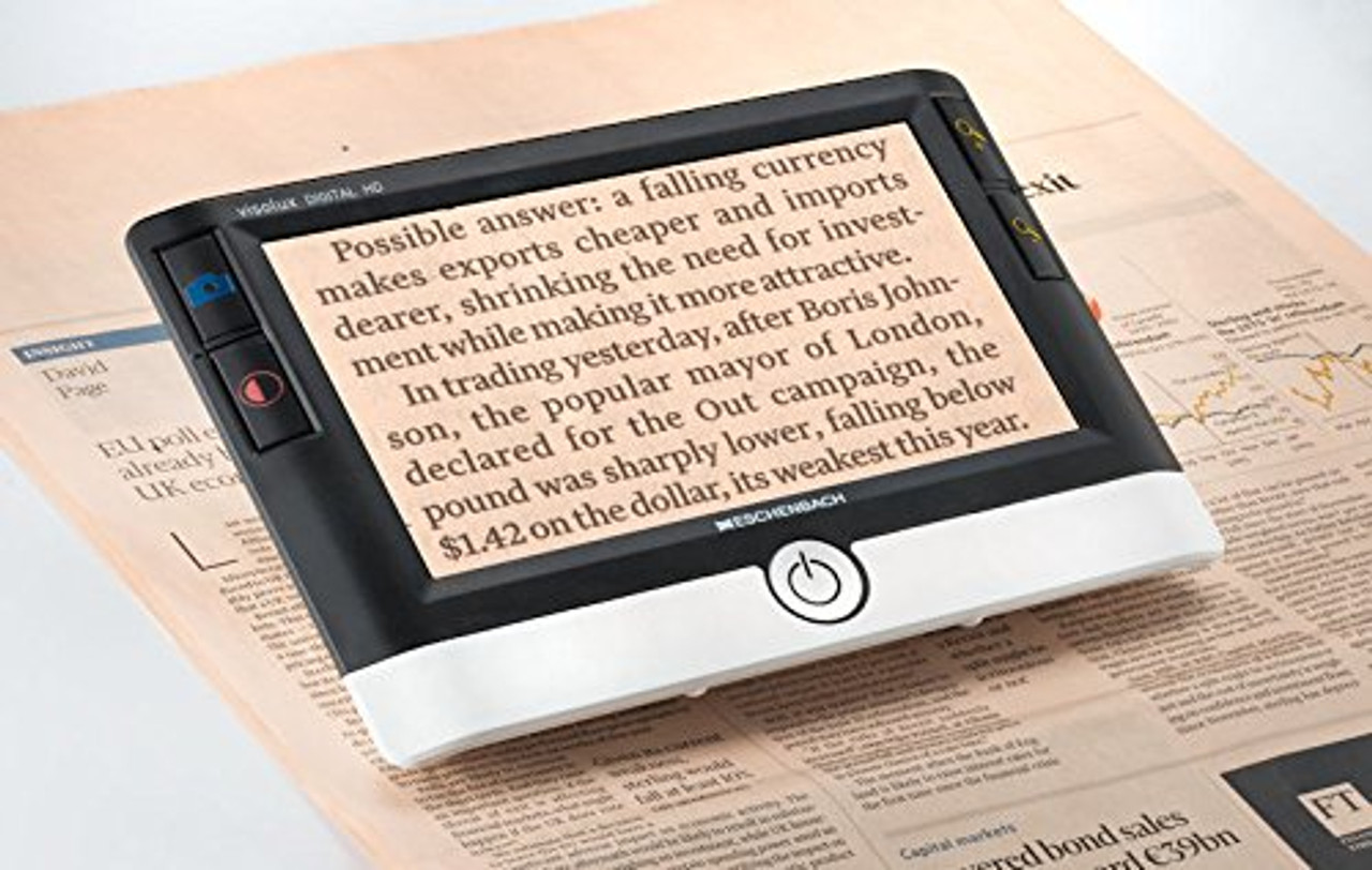 Eschenbach Visolux Digital HD 7" Portable Video Magnifier Macular Degeneration LIBERTY