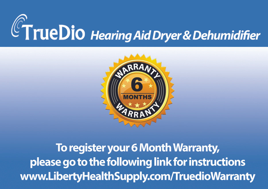 Truedio Automatic Hearing Aid Dryer & Dehumidifier Double UVC Light