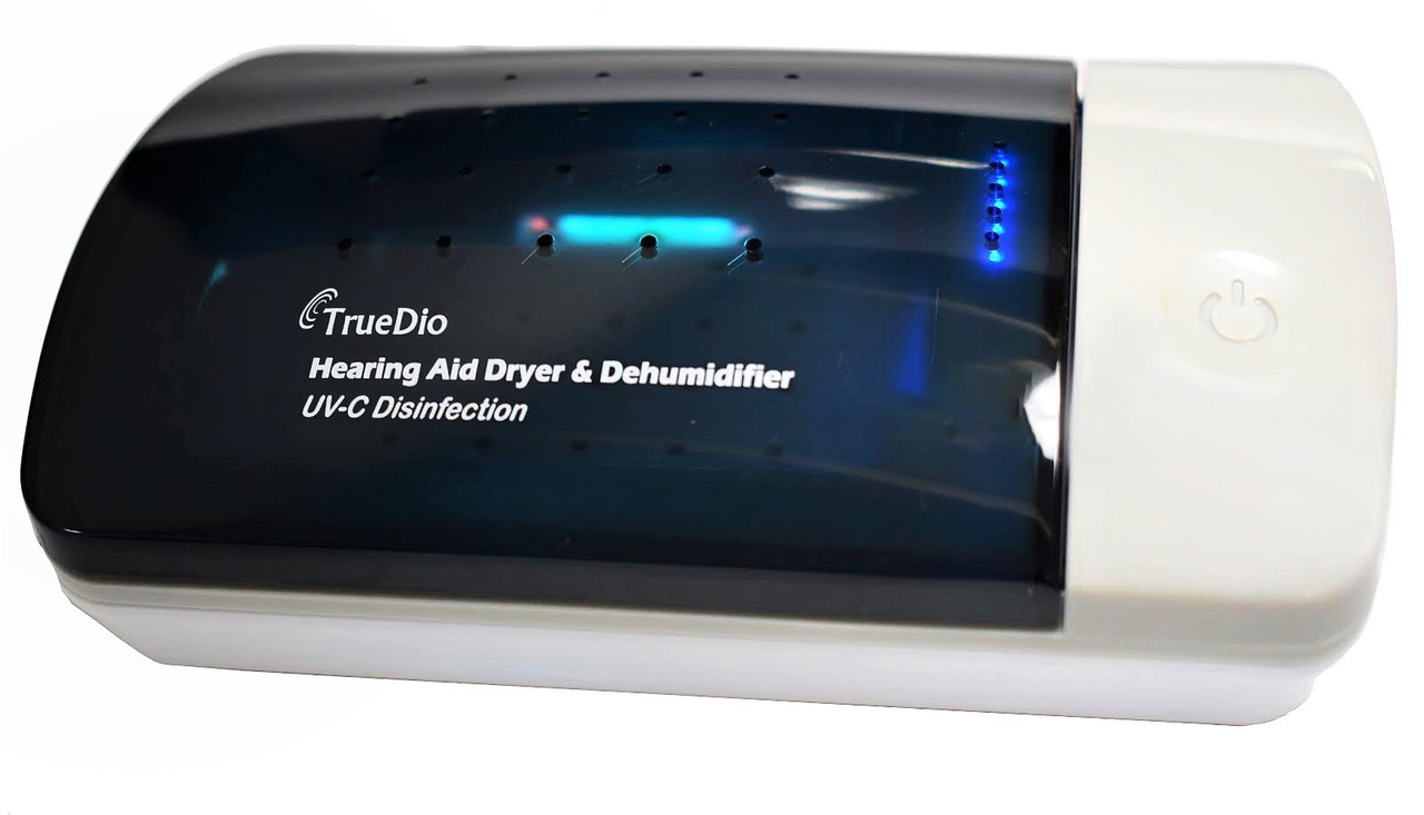 Truedio Automatic Hearing Aid Dryer & Dehumidifier Double UVC Light