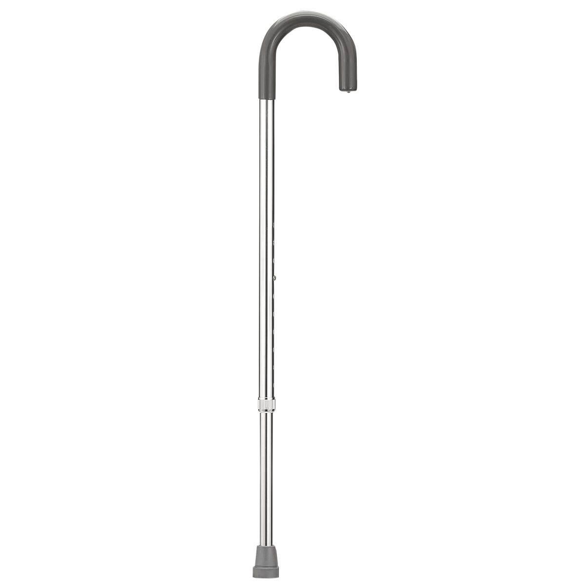 Steeliness Handmade Steel & Aluminum Tactical Walking Cane - Victorian Style V Handle, Unisex, Adult
