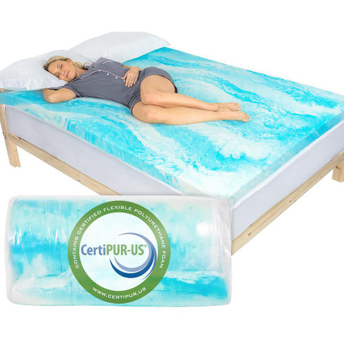 Vive Health Memory Foam Mattress Topper Queen LIBERTY Health Supply