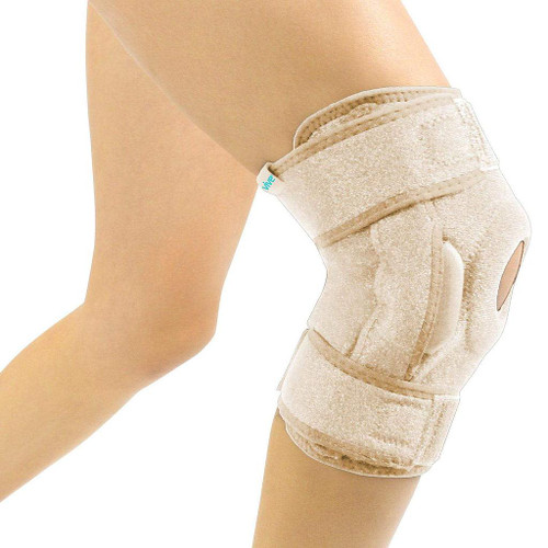 Vive Health ROM Hinged Knee Brace- Black - Riteway Medical