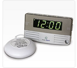 Sonic Alert SB200SS Vibrating Travel Alarm Clock with Bed Shaker