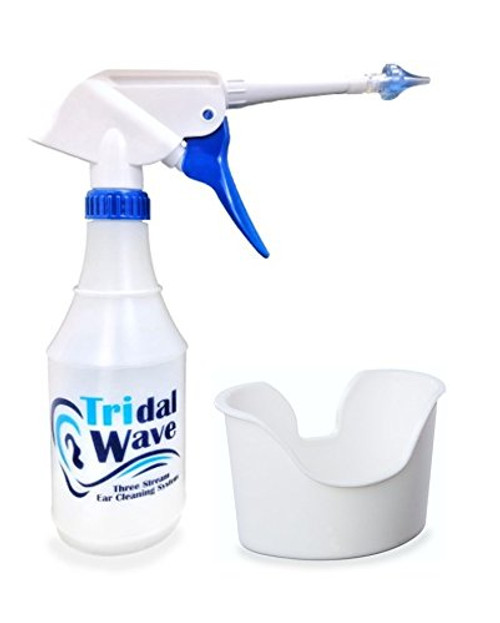 Ear Washer System - Home Solution for Safely Removing Built-Up Earwax and  Preventing Future Earwax Buildup - Made by Tridal Wave