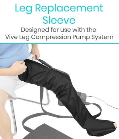 Vive Leg Compression Sleeve Black