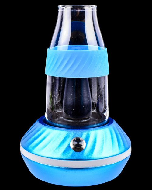 ELE Cup electric dab rig vaporizer with glass chamber and sleek portable design