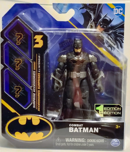 Spin Master - DC 1st Edition Combat Batman Action Figure and Accessories MOC