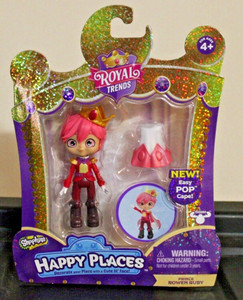 Shopkins Royal Trends Prince Rowen Ruby Happy Places Figure MIB