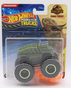 Hot Wheels 2024 Monster Trucks Triceratops Jurassic World (Park) Chaos Theory 