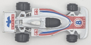 Vintage Yat Ming No. 1308 White Speed #8 Open Wheel Racer Racing Car 1:64 Rare