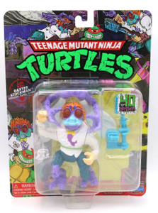 Teenage Mutant Ninja Turtles Baxter Stockman Retro Reissue Figure Cracked Bubble
