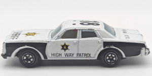 Vintage Yatming 1031 Dodge Monaco Sheriff #18 Highway Patrol Police 1/64 Diecast
