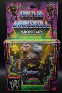 TMNT x MOTU Turtles of Grayskull  2-Bopsteady Deluxe Action Figure