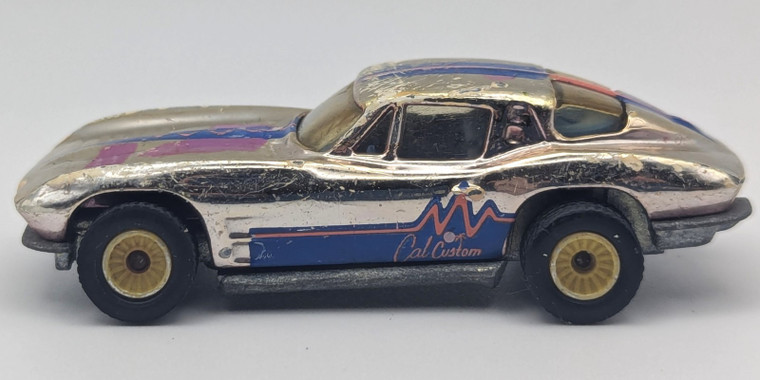 Vintage Hot Wheels ‘63 Split Window Corvette Stingray Chrome Real Riders