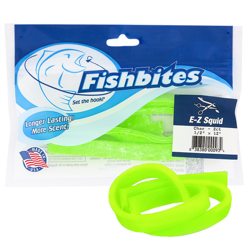Fishbites® E-Z Squid Chartreuse