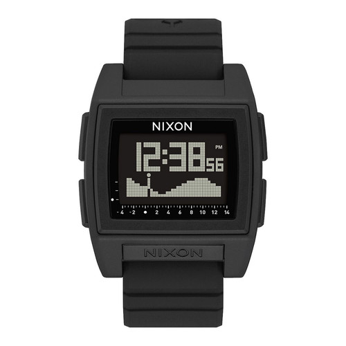Nixon Base Tide Pro Watch Mens in Black