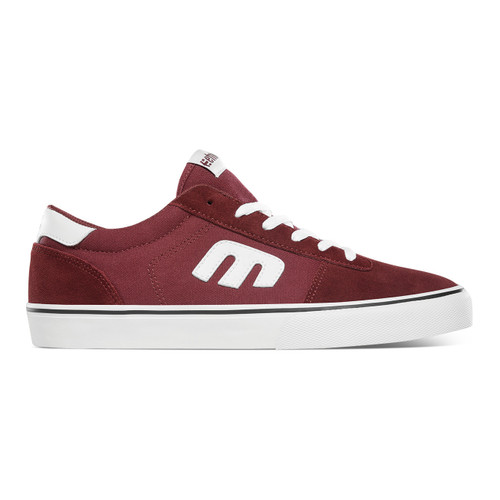 Etnies Calli Vulc Shoes Mens in Burgundy White