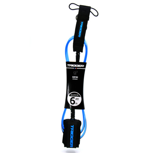 Trigger Bros 6ft Bull Leash in Clear Blue