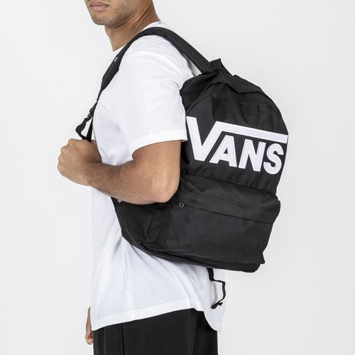 Vans Old Skool III Backpack in Black White