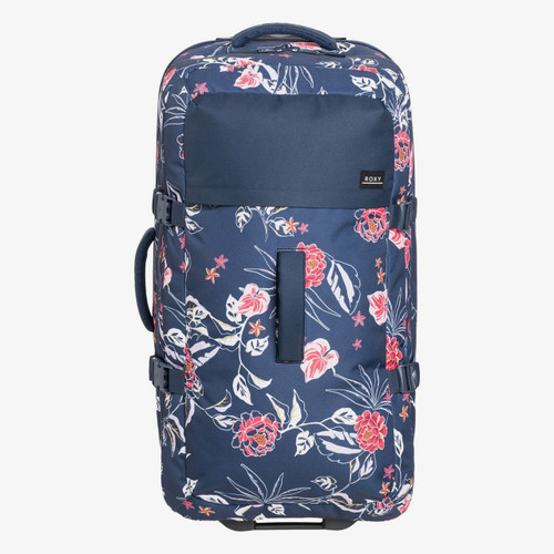 Roxy Fly Away Too 100L Travel Bag Womens in Mood Indigo Sunset Boogie