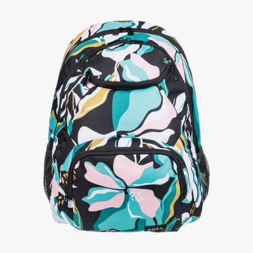 Roxy Shadow Swell 24L Backpack Womens in Anthracite Paradisco
