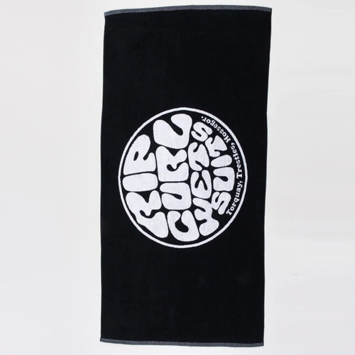 Rip Curl Wetty Icon Towel in Black
