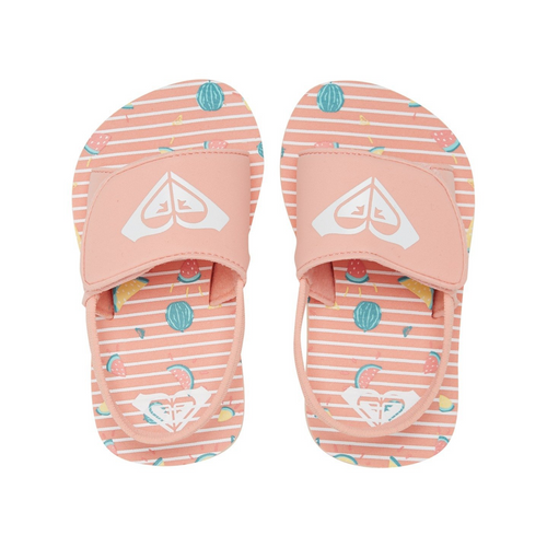 Roxy Teenie Weenie Finn Sandal Junior Girls in Purple Pink