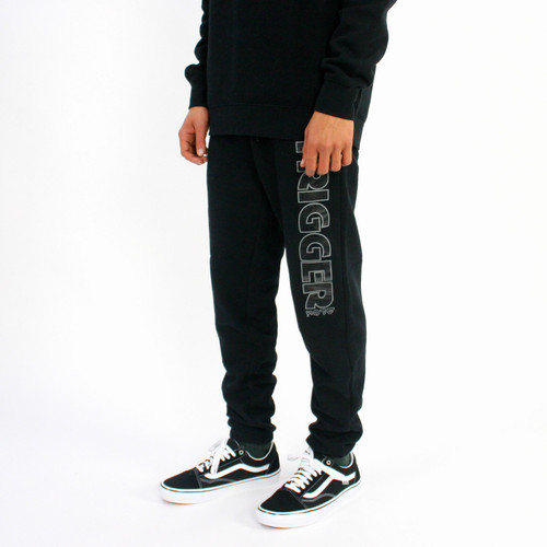 Trigger Bros Stealth Track Pant Mens in Black