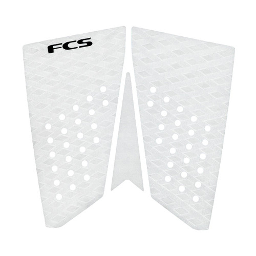 FCS T-3 Fish Tail Pad in White
