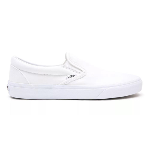 Vans Classic Slip On Shoes in True White