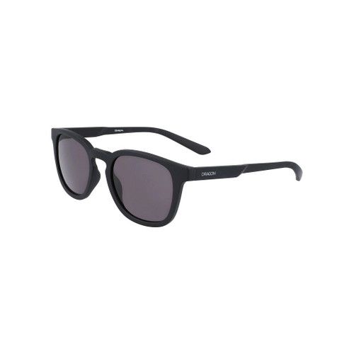 Dragon Finch Sunglasses in Matte Black LL Smoke